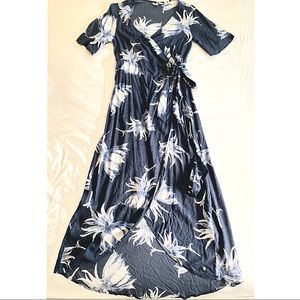 High Low Roxy Wrap Dress